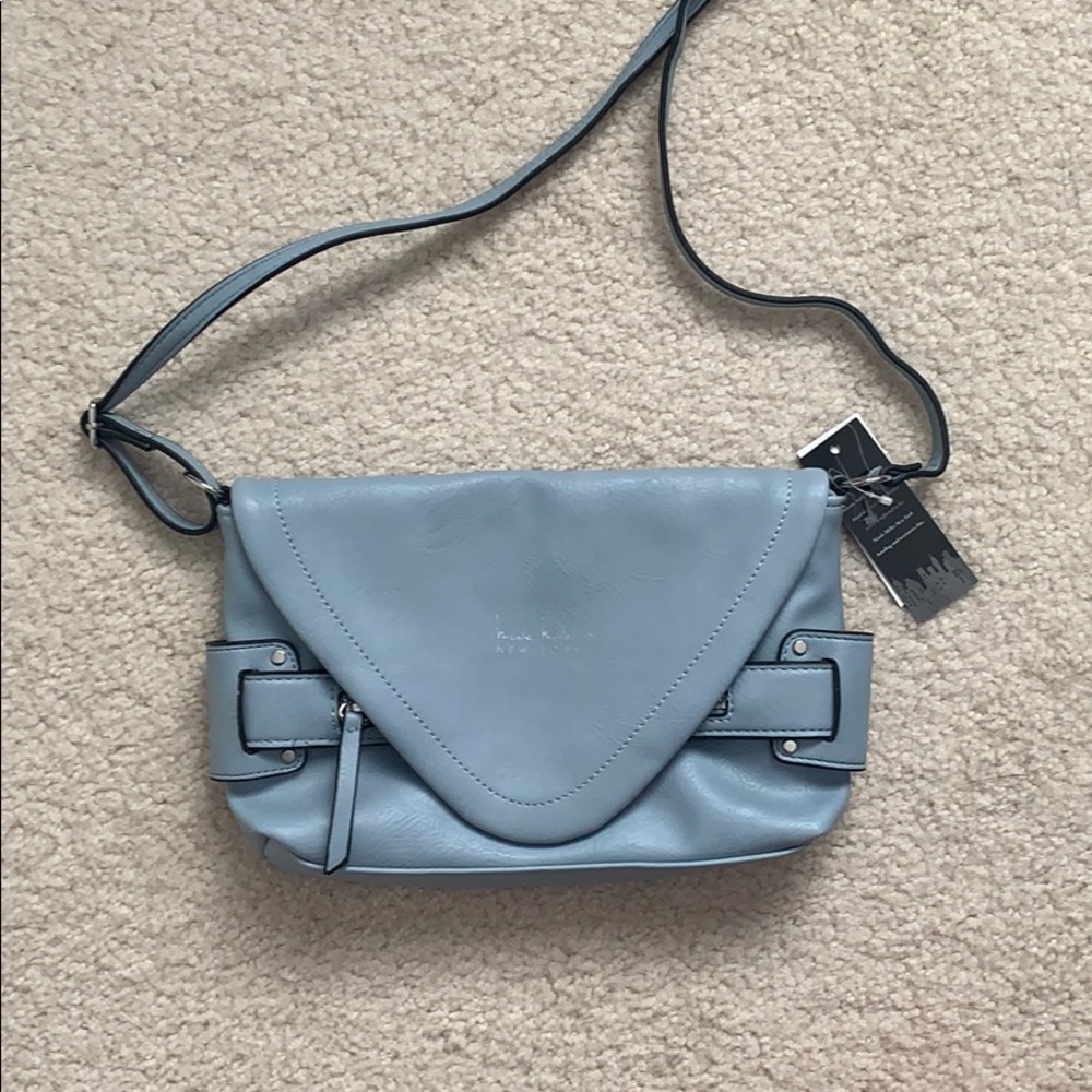 Cornflower Blue Crossbody Nicole Miller Bag